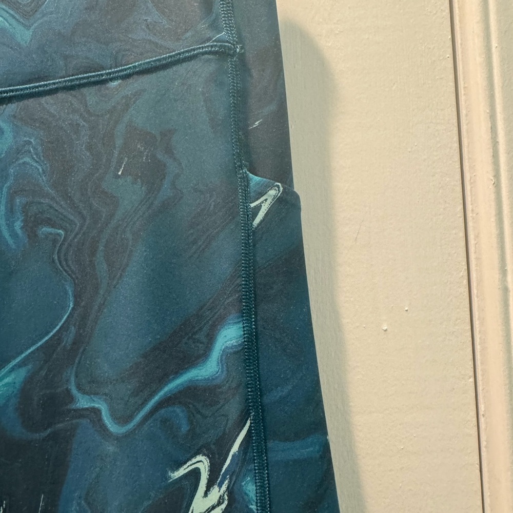 Tek Gear Teal Swirl Leggings - Picture 4 of 6